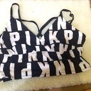 Pink Victoria secret bra or halter top